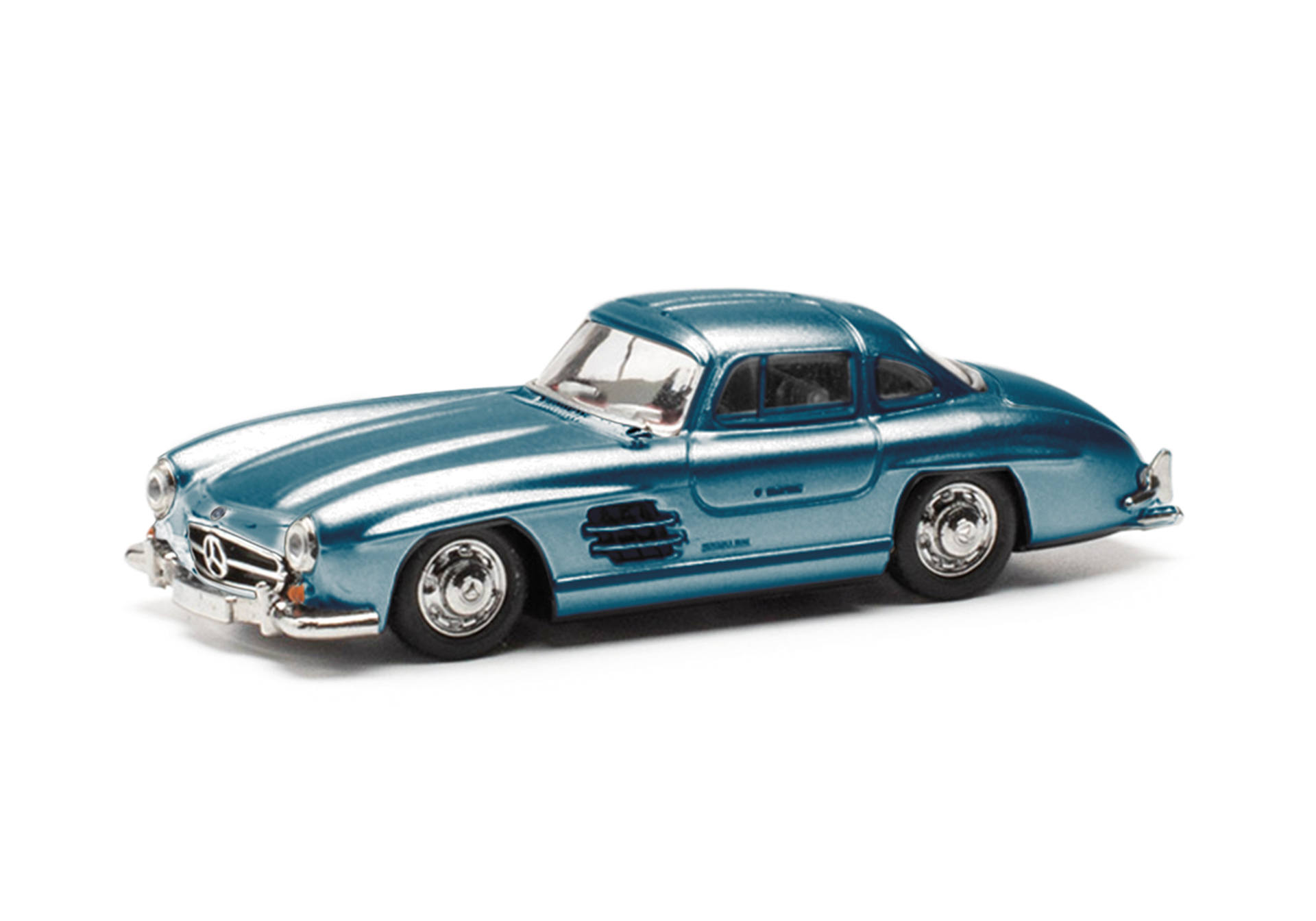 Mercedes-Benz 300 SL Flügeltürer, hellblau metallic