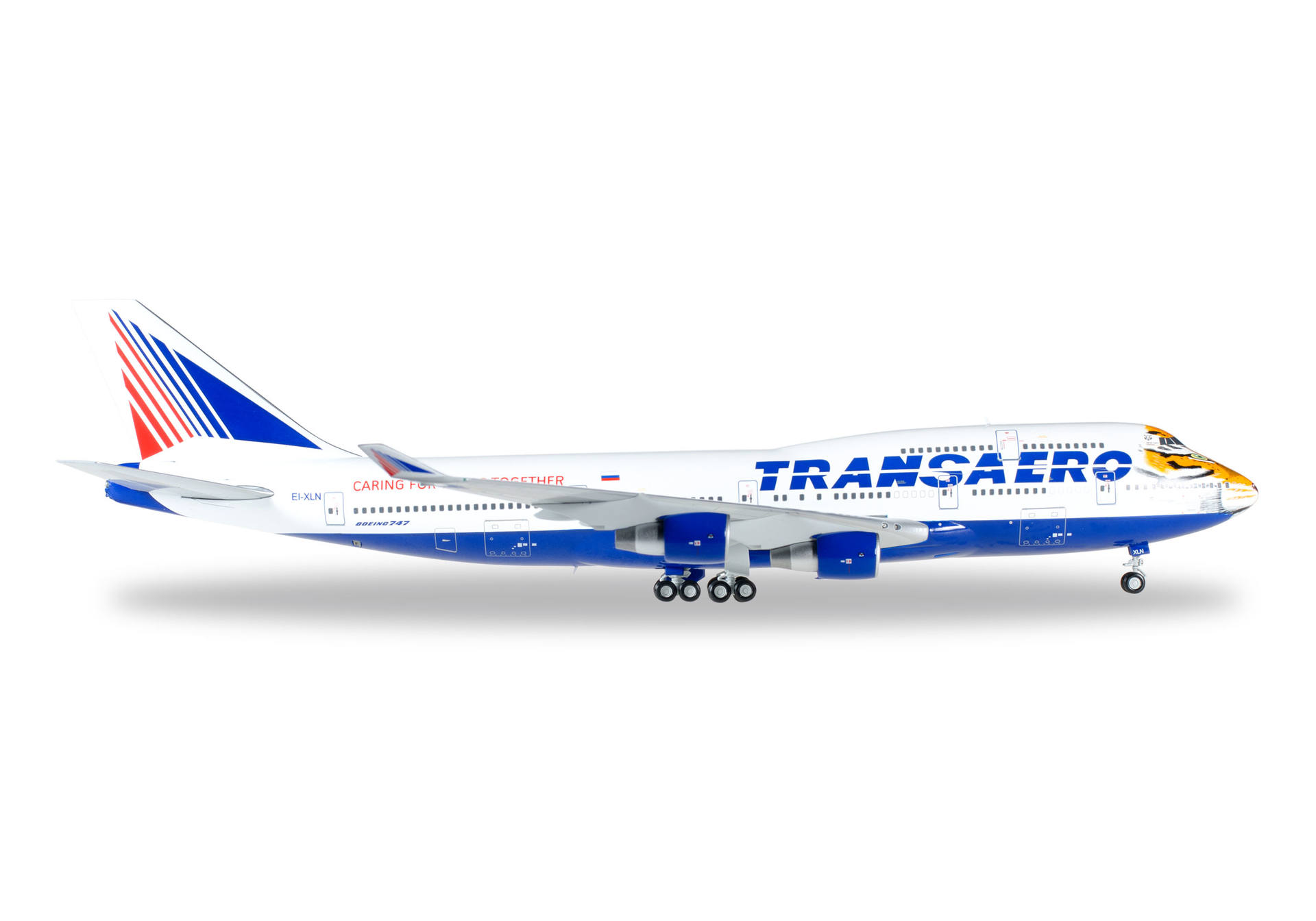 Transaero Boeing 747-400 "Amur Tiger"