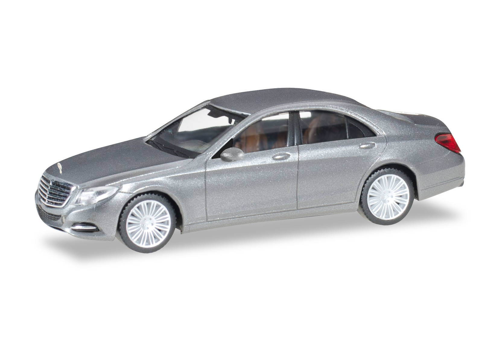 Mercedes-Benz S-class, silver metallic
