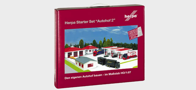 Herpa Cars&Trucks Starter Set "gas station set II"