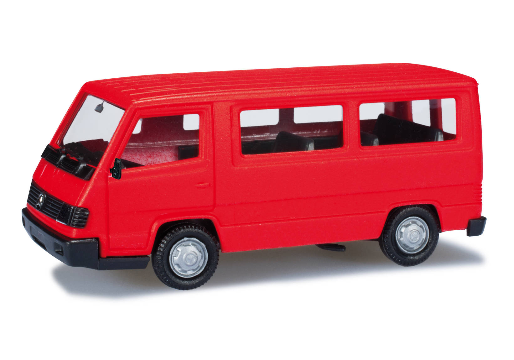Herpa MiniKit: Mercedes-Benz 100 D bus, flame red
