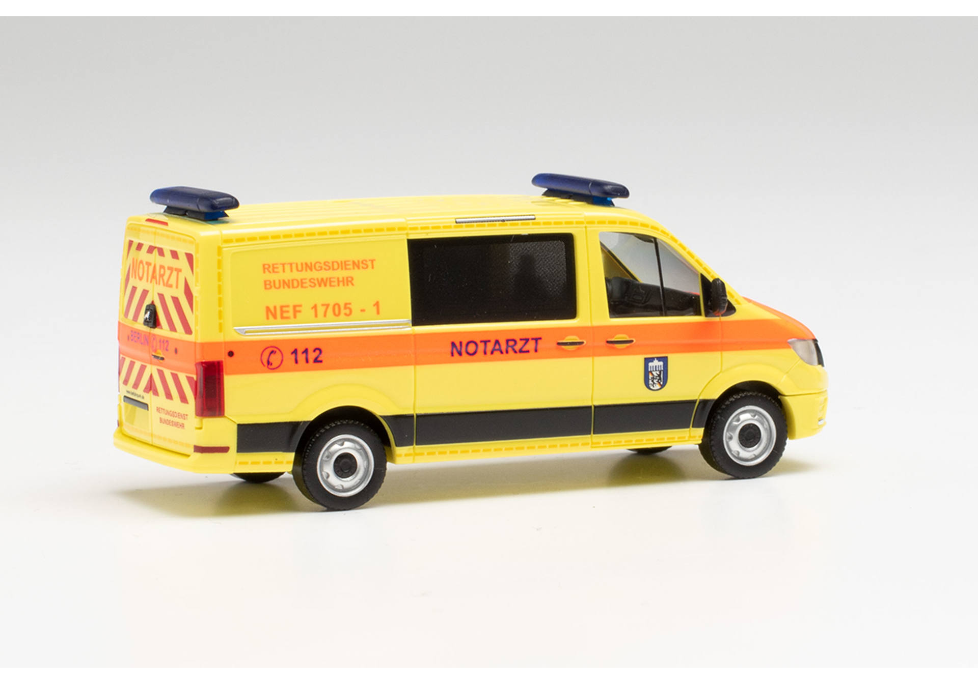 MAN TGE low roof „Rettungsdienst Bundeswehr Berlin NEF 1705-1“