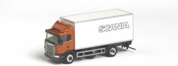 Scania R '04 (M) (R310) Case truck with a special box of 2A.