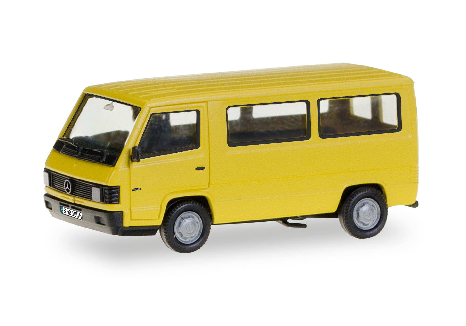 Mercedes-Benz 100 D Bus "Herpa-H-Edition" (with printedlicense plates)