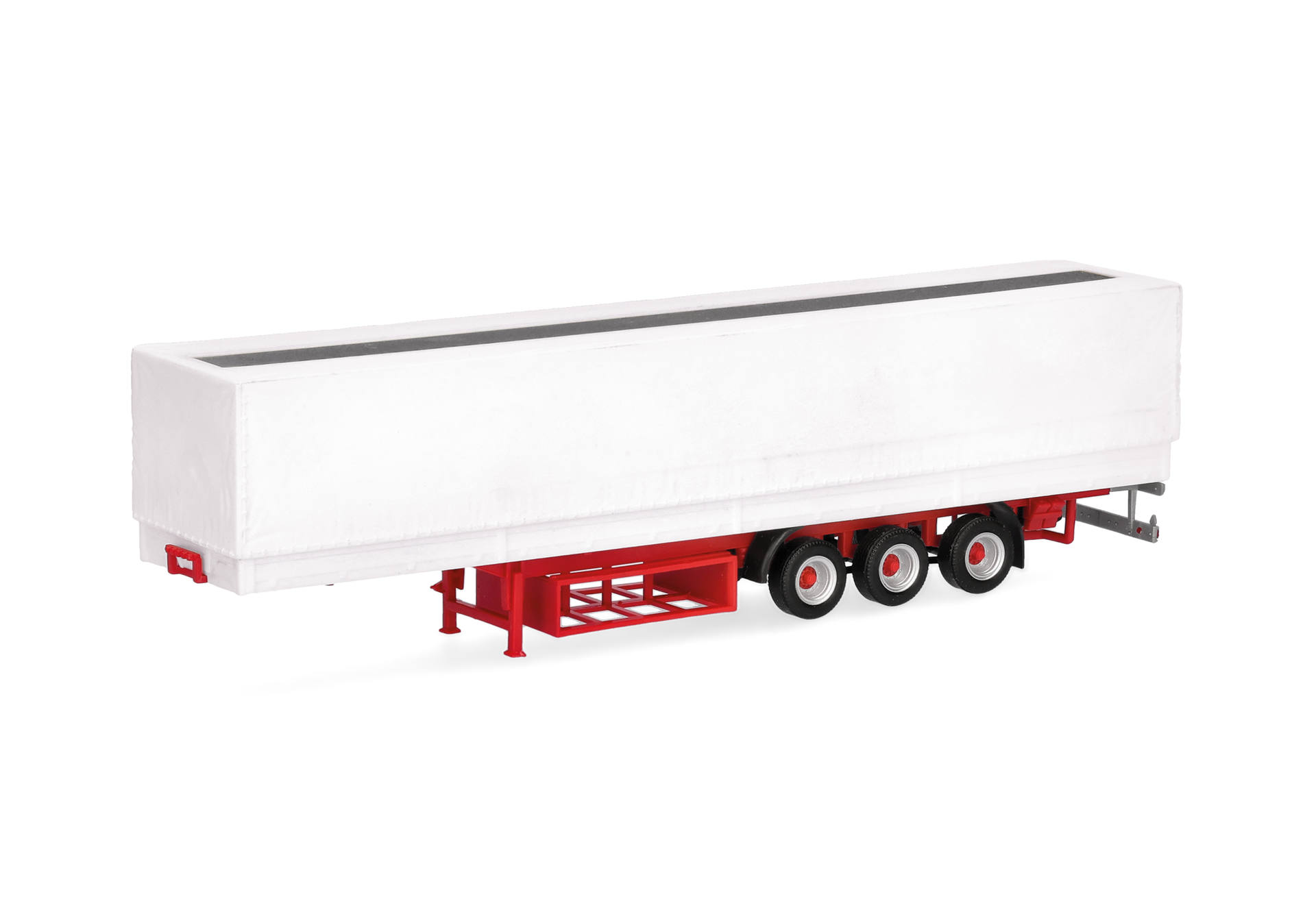 trailer, semi-trailer, flatbed, cargo, white tarp
