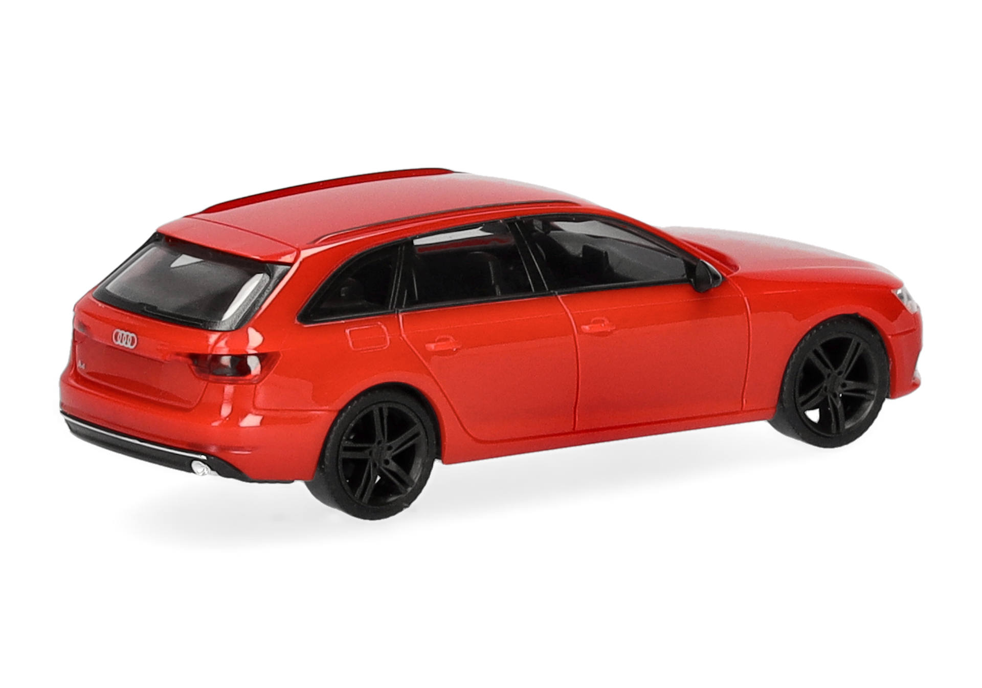 Audi A4 Avant, red