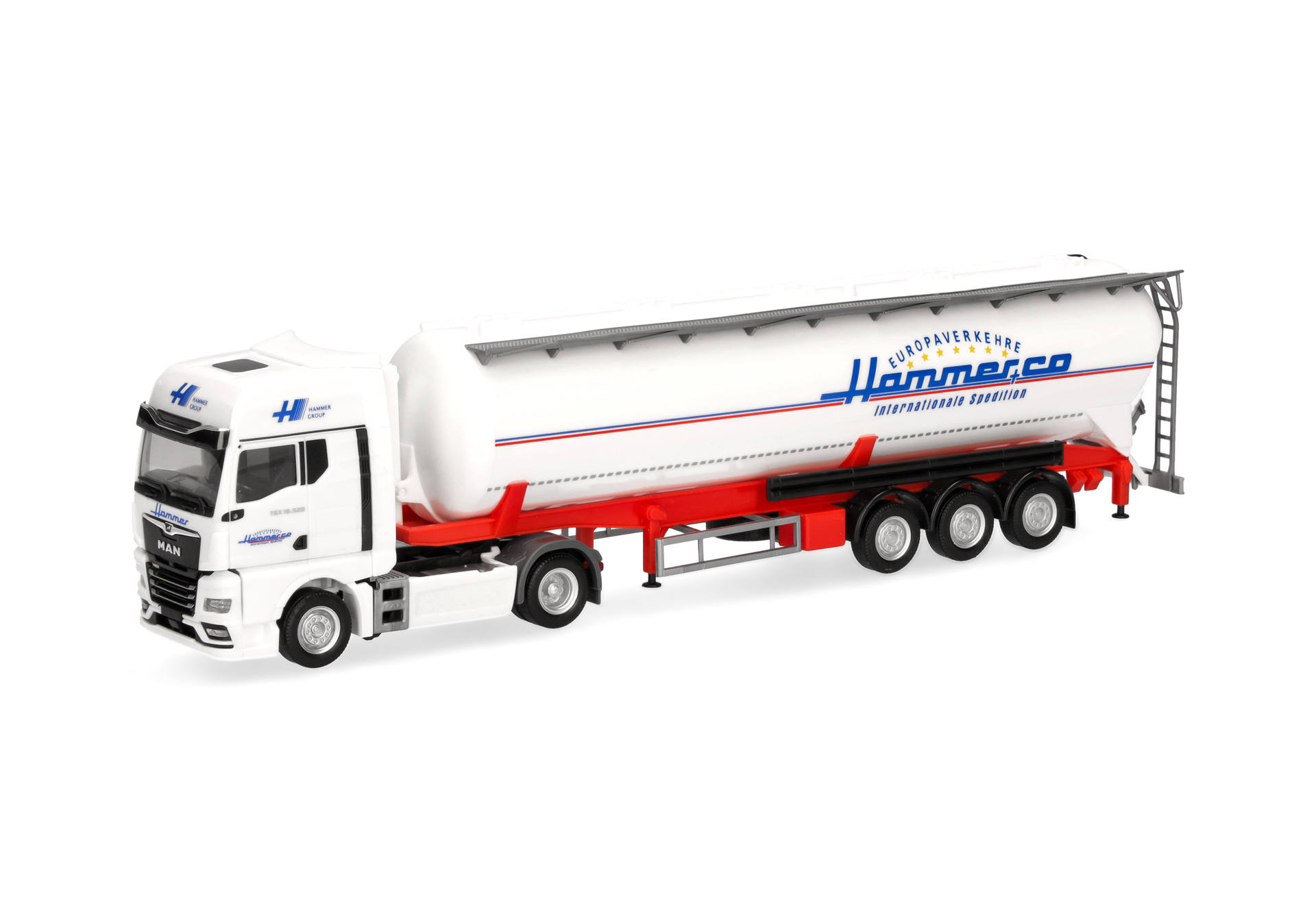 MAN TGX GX bulk semitrailer "Hammer"