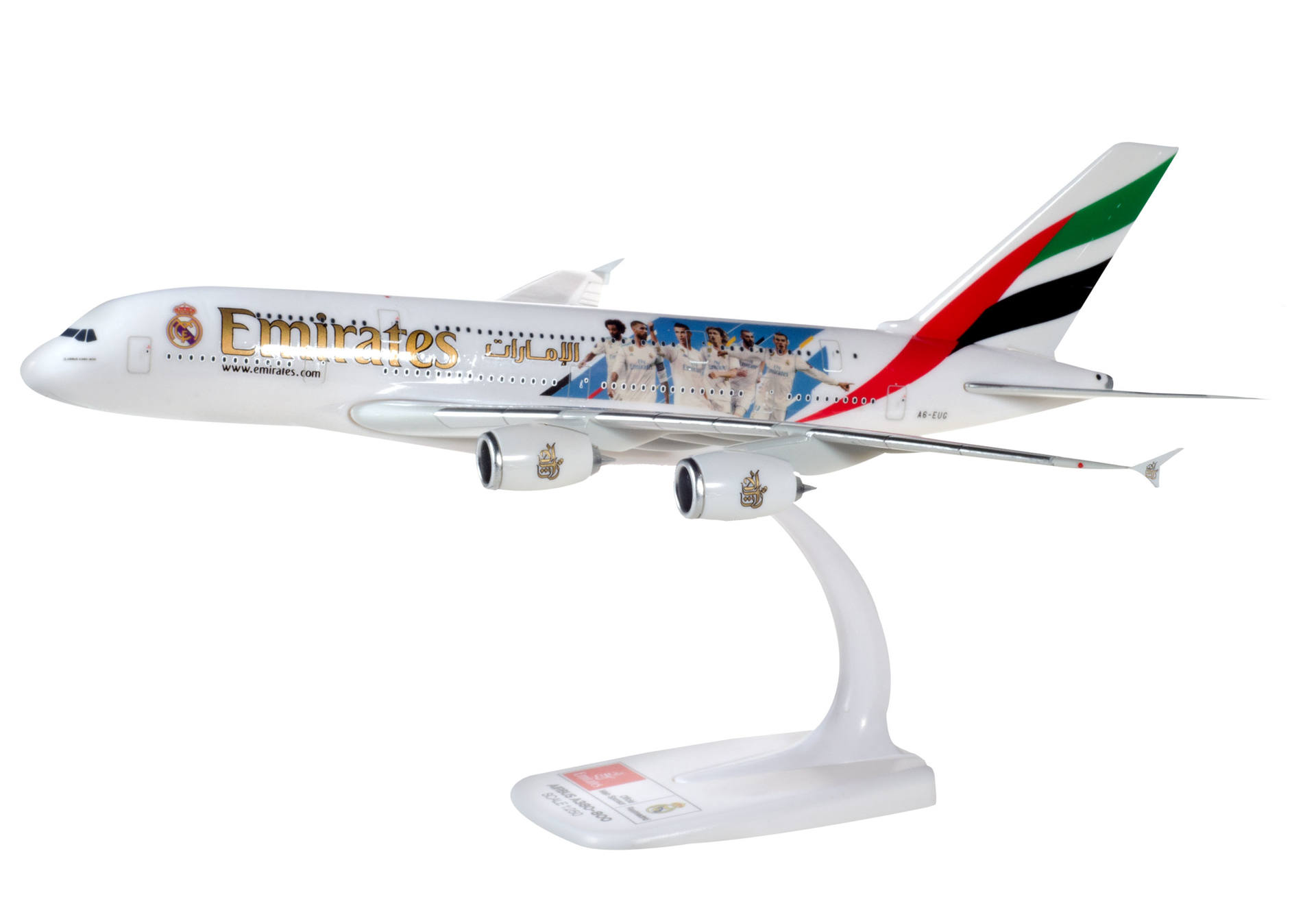 Emirates Airbus A380 "Real Madrid (2018)"