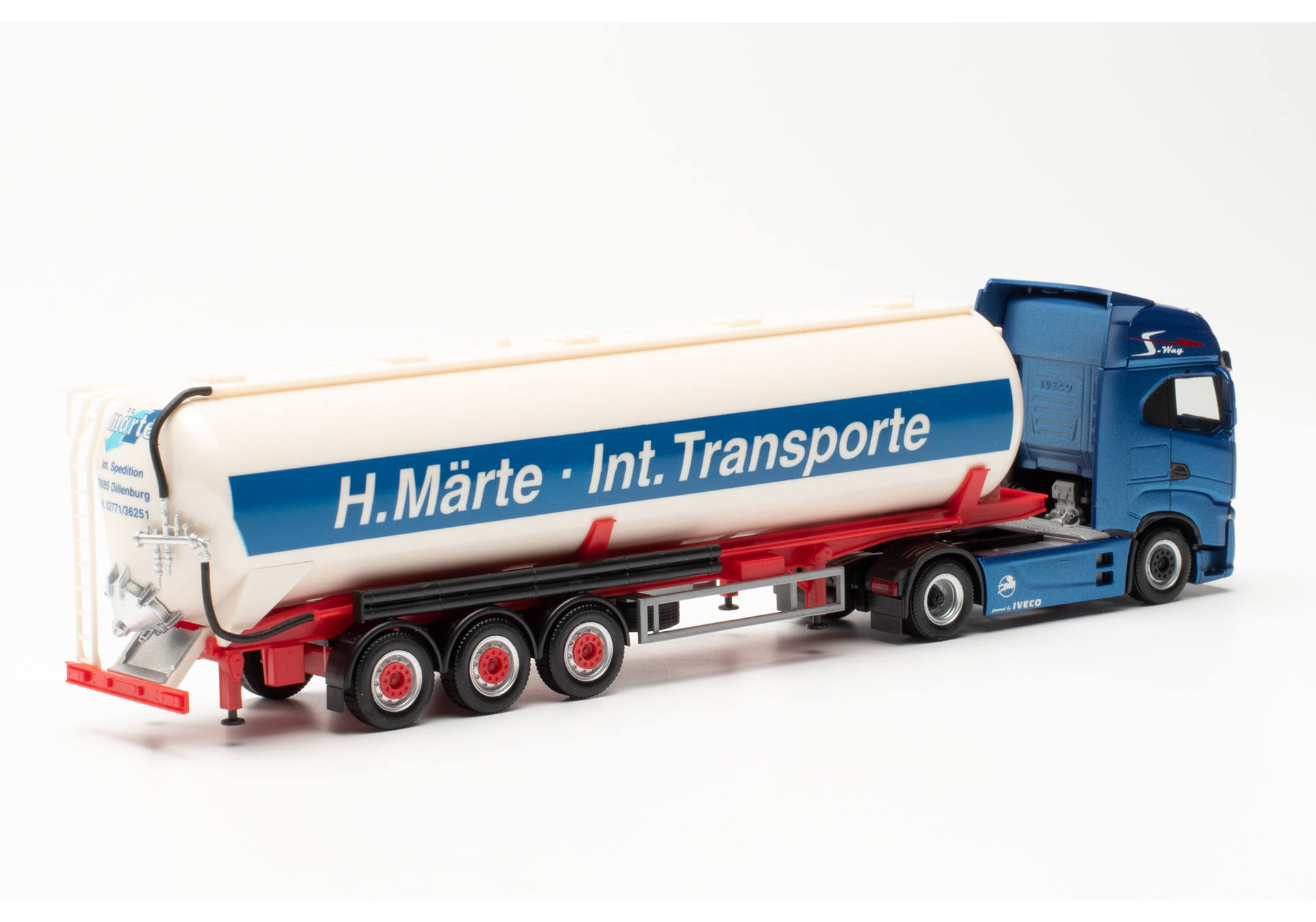 Iveco S-Way silo semitrailer truck "Märte"