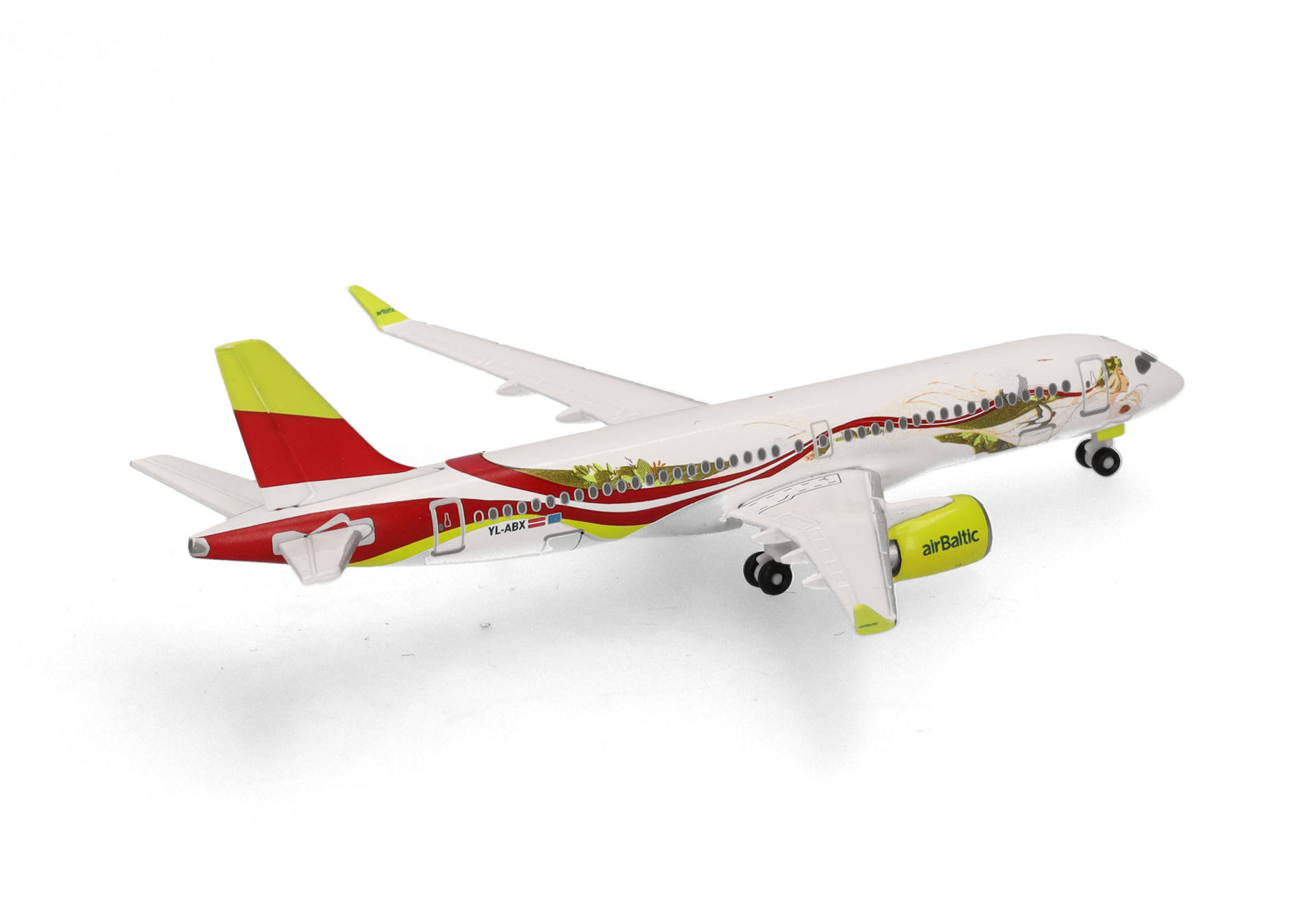 airBaltic Airbus A220-300 "50th A220" - YL-ABX