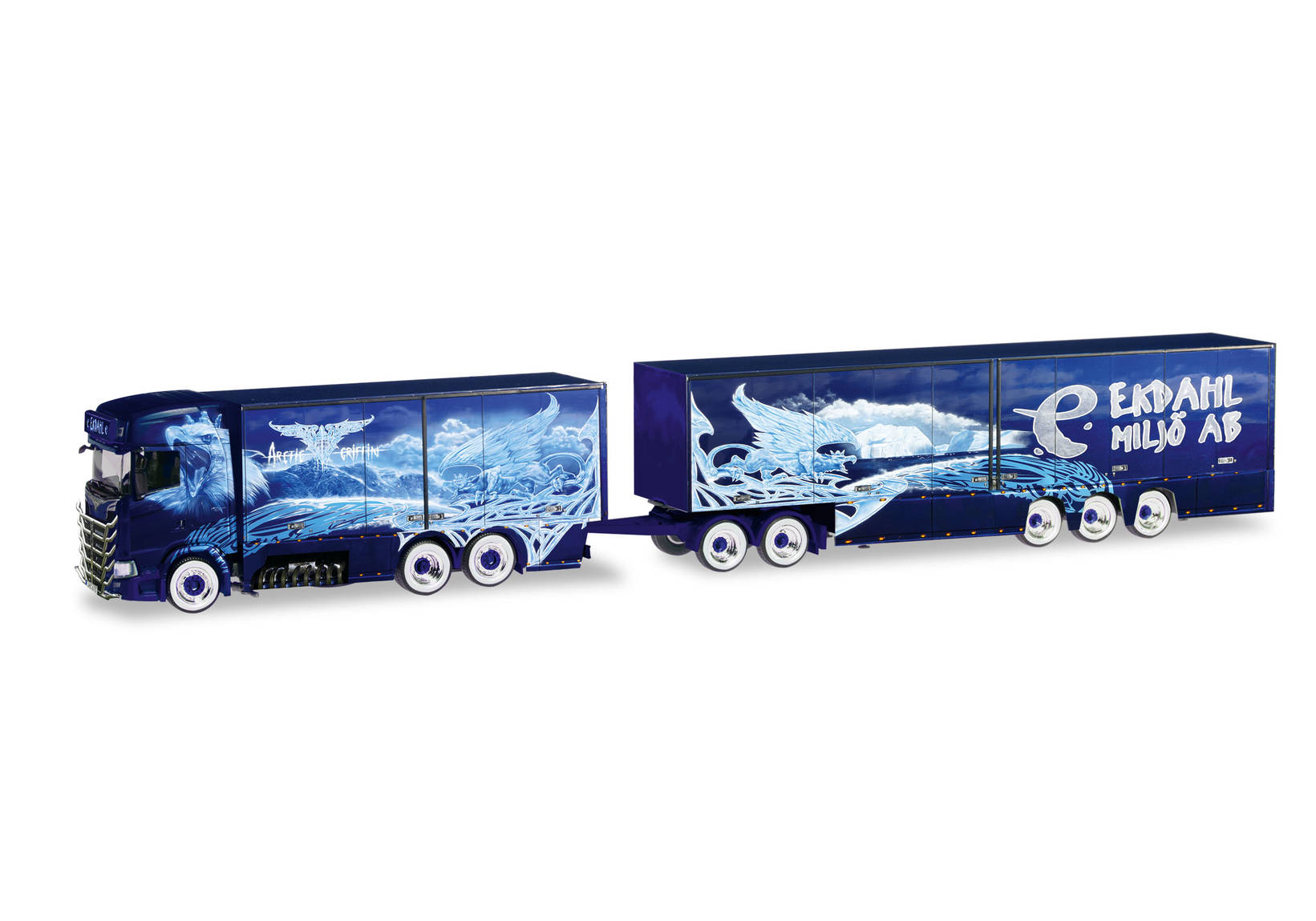 Scania CS 20 high roof Eurocombi "Ekdahl / Arctic Griffin" (S)