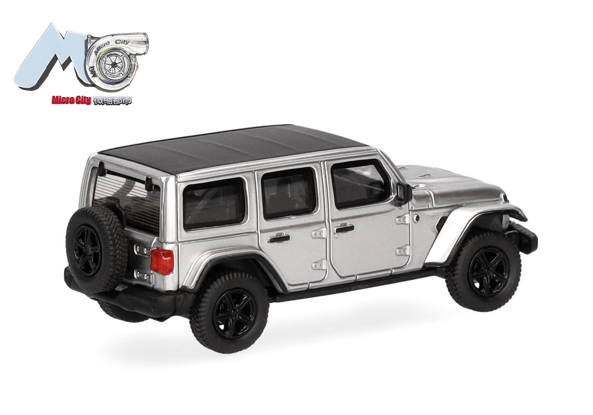 MicroCity: Jeep Wrangler, silber (ab 2017)