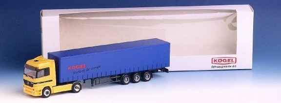Mercedes-Benz Actros LH Curtain Planner Saddle Train 2a/3a