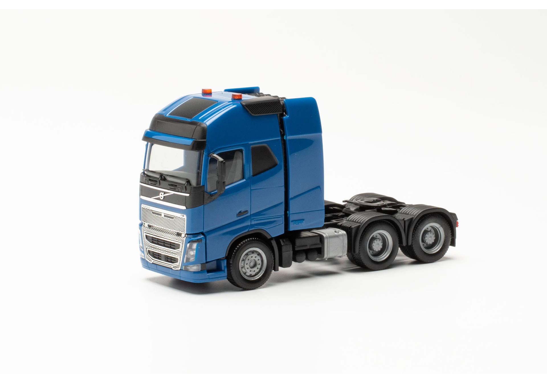 Volvo FH Gl. XL Zugmaschine mit Schwerlastturm, enzianblau
