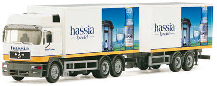 MAN F2000 beverage suitcase trailers 3A/2A