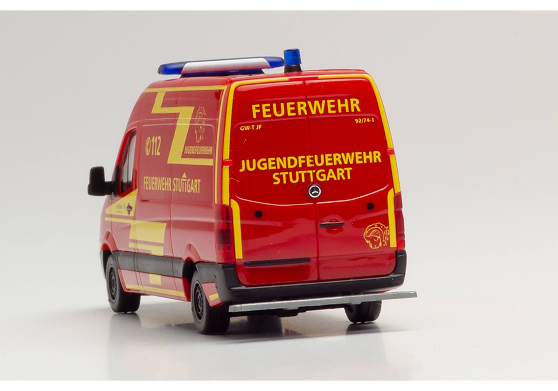 Mercedes-Benz Sprinter ‘13 high roof box “Fire brigade Stuttgart / Junior fire brigade”