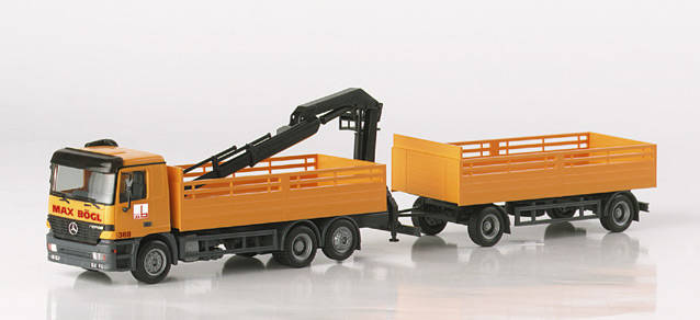 Mercedes-Benz Actros M Baustoff-Hängerzug "Max Bögl"
