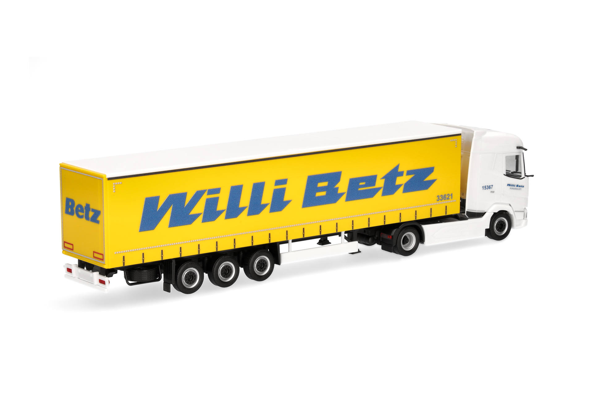 DAF XG facelift Gardinenplanen-Sattelzug "Willi Betz" (Baden-Württemberg/Reutlingen)