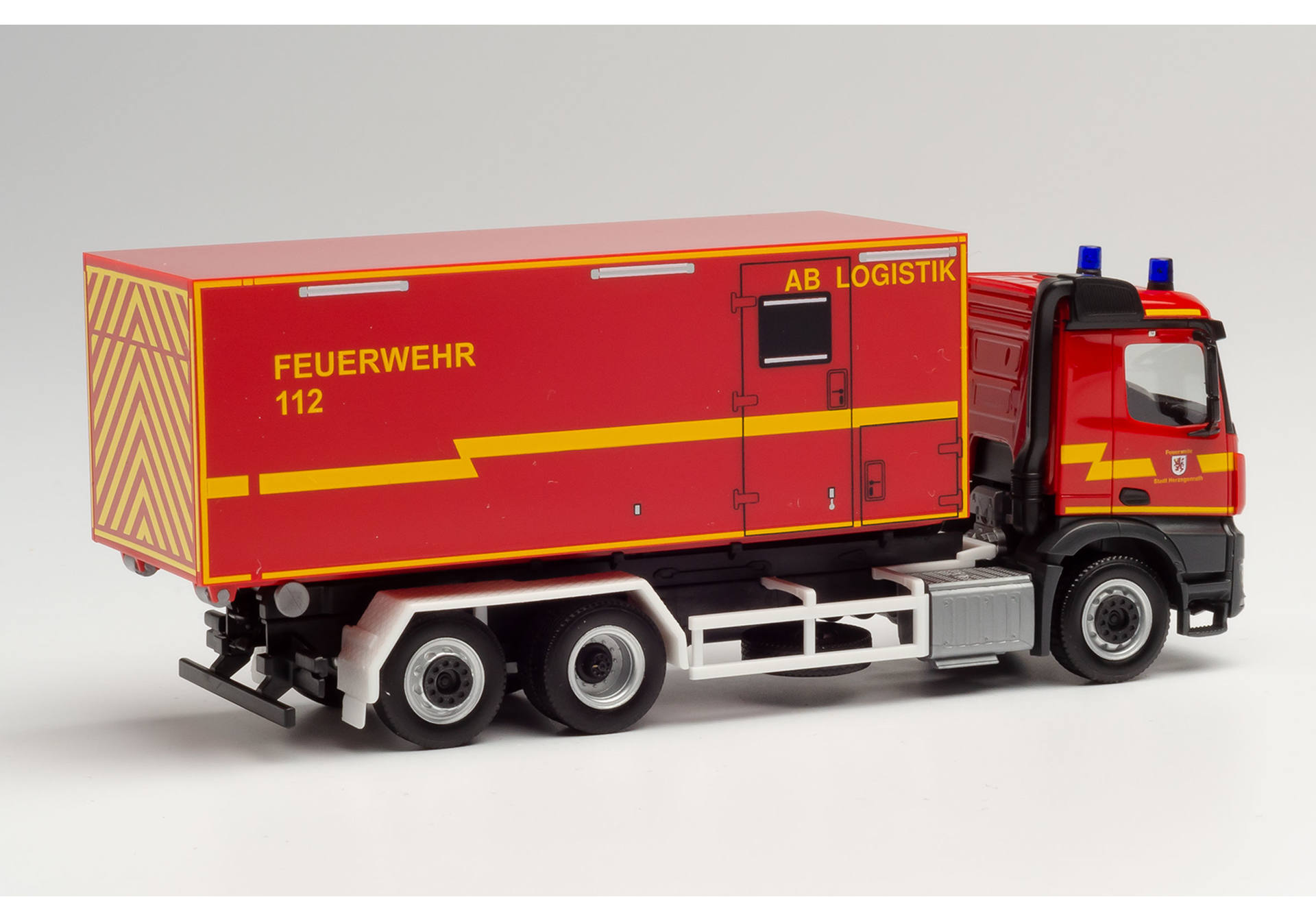 Mercedes-Benz Arocs swap body truck “Fire department Herzogenrath”