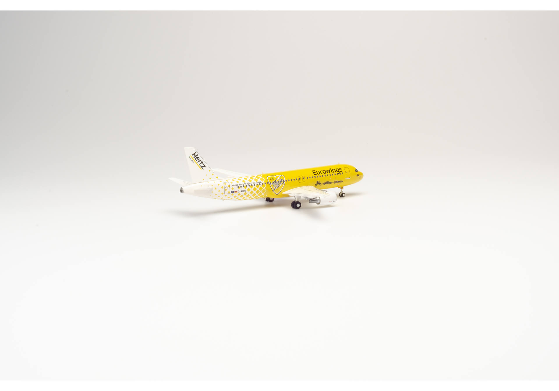 Eurowings Airbus A320 "Hertz 100 Jahre"