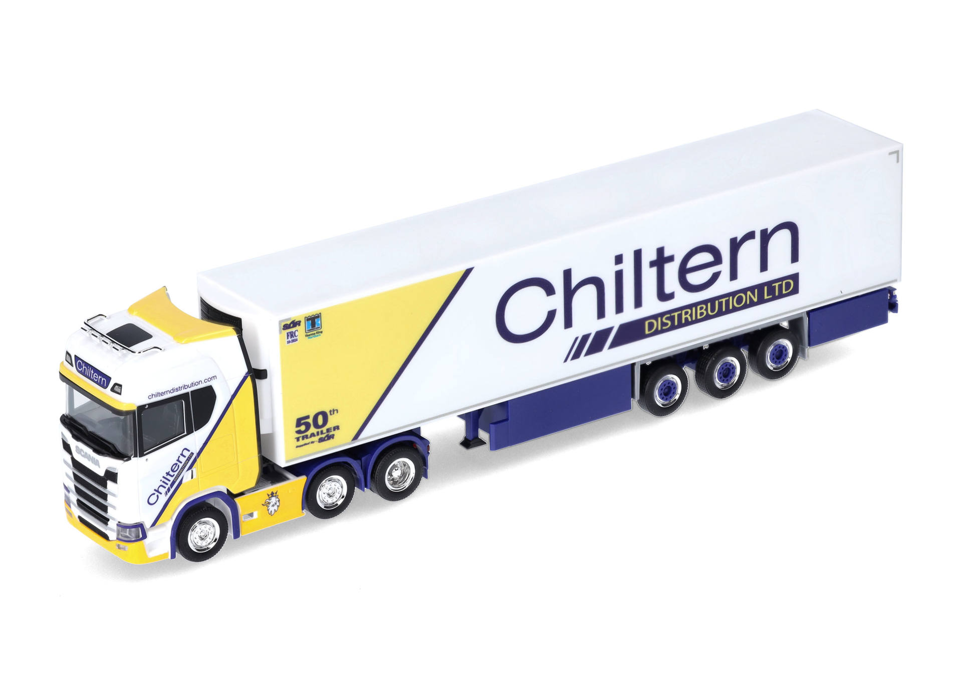 Scania CS 20 HD 6x2 Kühlkoffer-Sattelzug "Chiltern" (England/Peterborough)