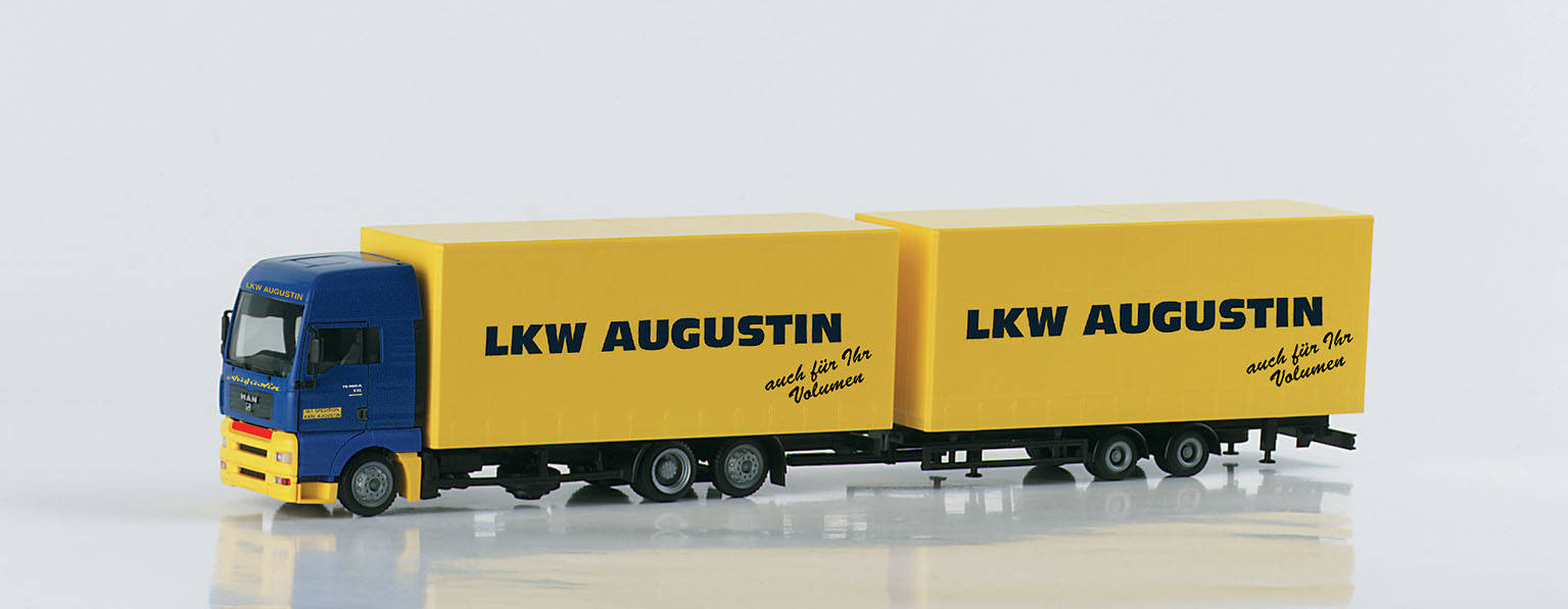 MAN TGA XXL Volumen-Hängerzug "LKW Augustin"