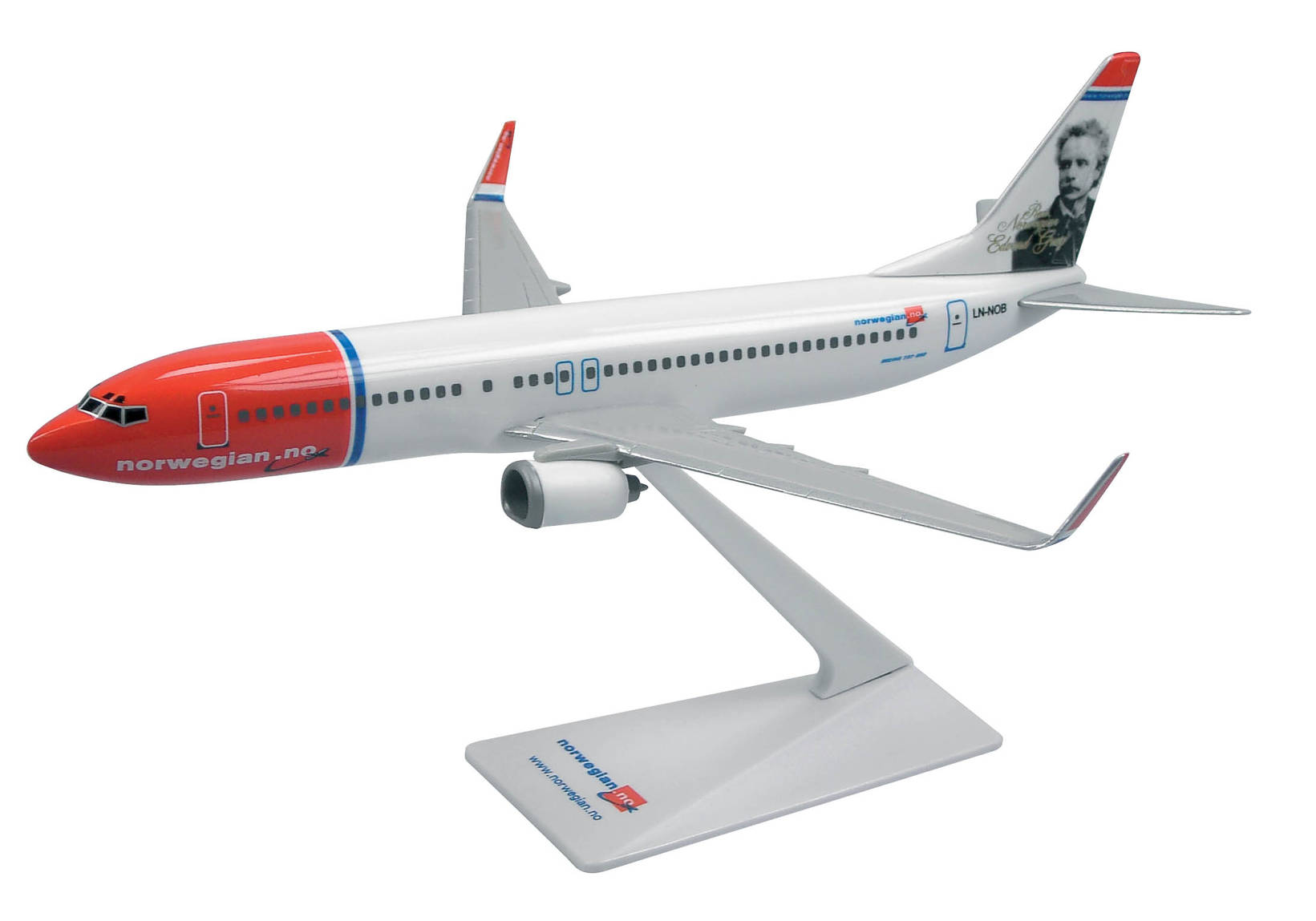 Norwegian Air Shuttle Boeing 737-800. This item comes / came in Wooster branded packaging.