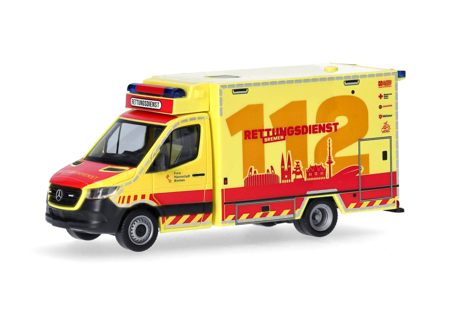 Mercedes-Benz Sprinter '18 Fahrtec rescue vehicle "Fire Brigade Bremen"