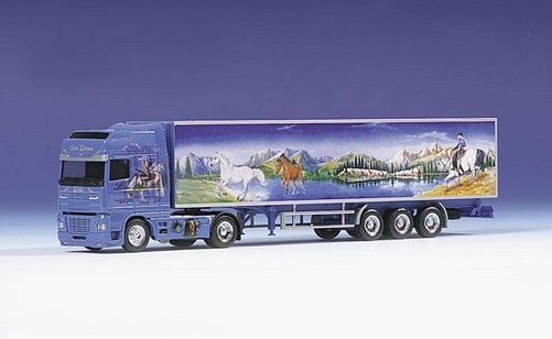 DAF 95 XF cold suitcase saddle train 2A/3A