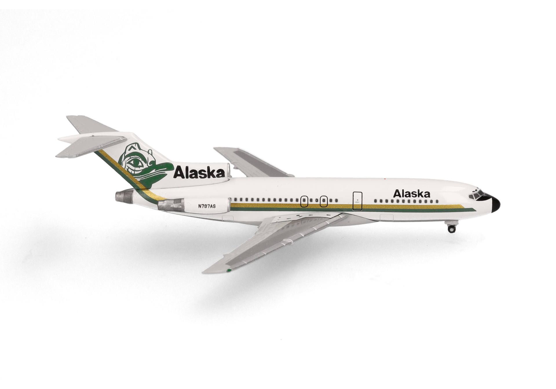 Alaska Airlines Boeing 727-100 - Totem Pole colors