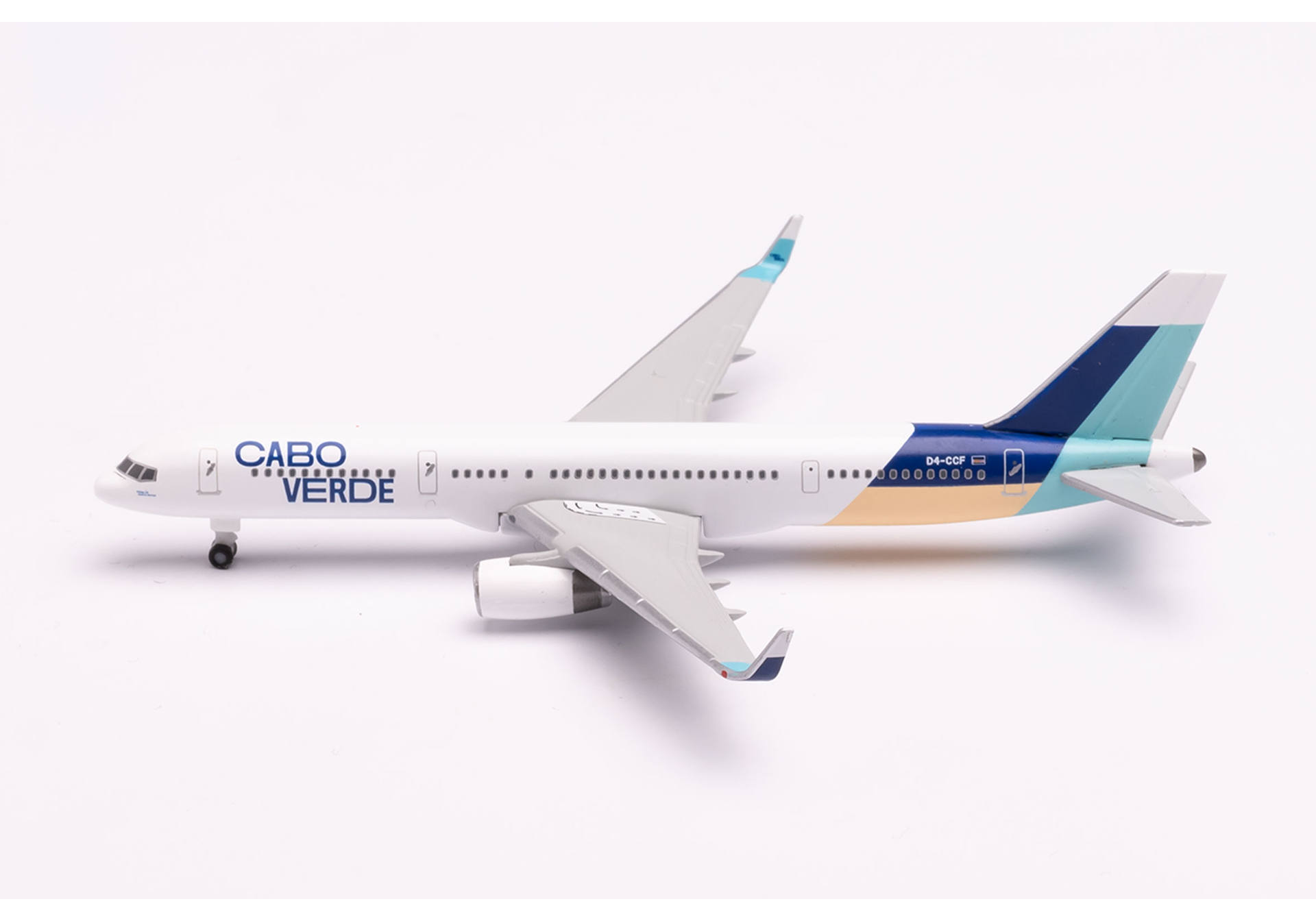 Cabo Verde Airlines Boeing 757-200 - Island of Sal colors – D4-CCF „Praia de Santa Maria“