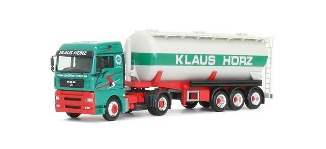 MAN TGA XXL Silo-Sattelzug "Klaus Hörz"