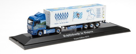 Man TGS LX Container Sattel train 2A/3A special box