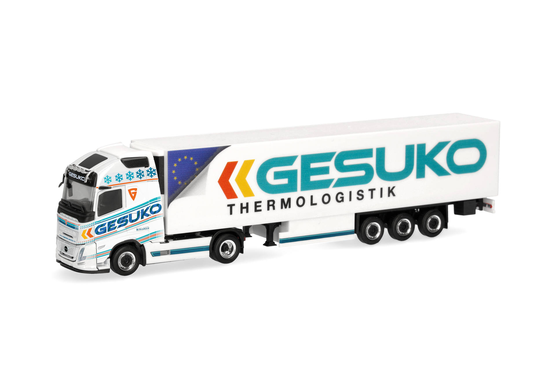 Volvo FH Aero GL XL Kühlkoffer-Sattelzug "GESUKO"