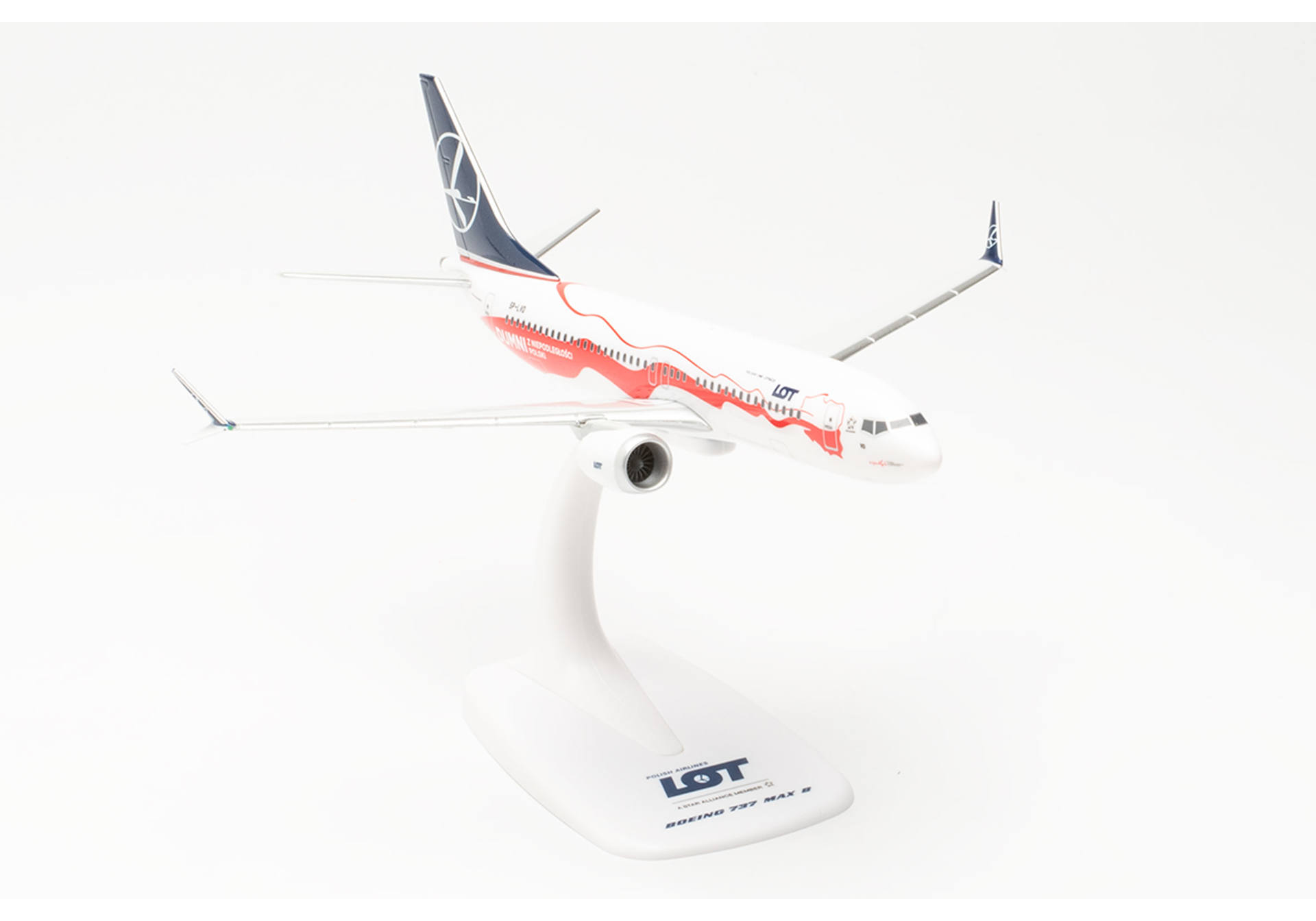 LOT Polish Airlines Boeing 737 Max 8 “Proud of Poland‘s Independence” – SP-LVD