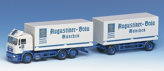 MAN F2000 beverage suitcase trailers 3A/2A
