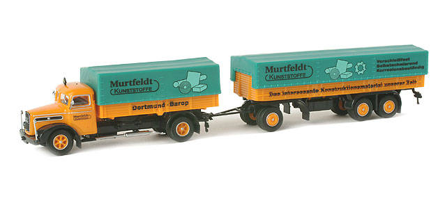 MAN F8 box trailer "Murtfeldt"