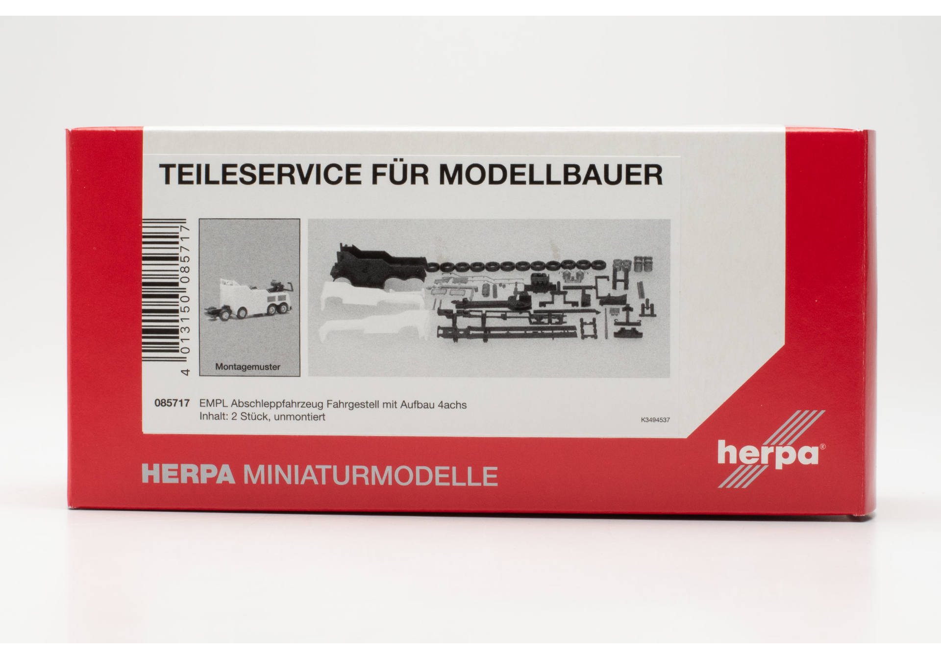 Teileservice EMPL kompletter Aufbau inklusive Fahrgestell, 2 Stück