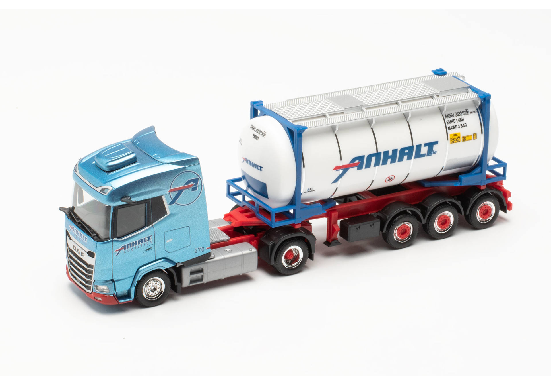 DAF XG Swapcontainer-Sattelzug "Spedition Anhalt" (Schleswig-Holstein/Rehm-Flehde-Bargen)