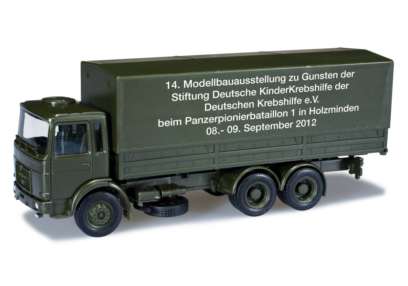 MAN LKW 10t Plane-LKW "Deutsche KinderKrebshilfe e.V."