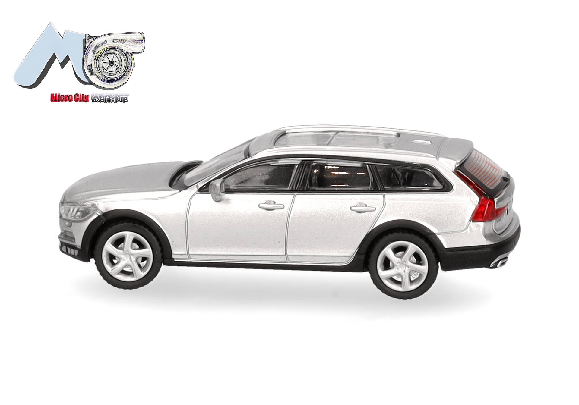 MicroCity: Volvo V90, silber (2017)