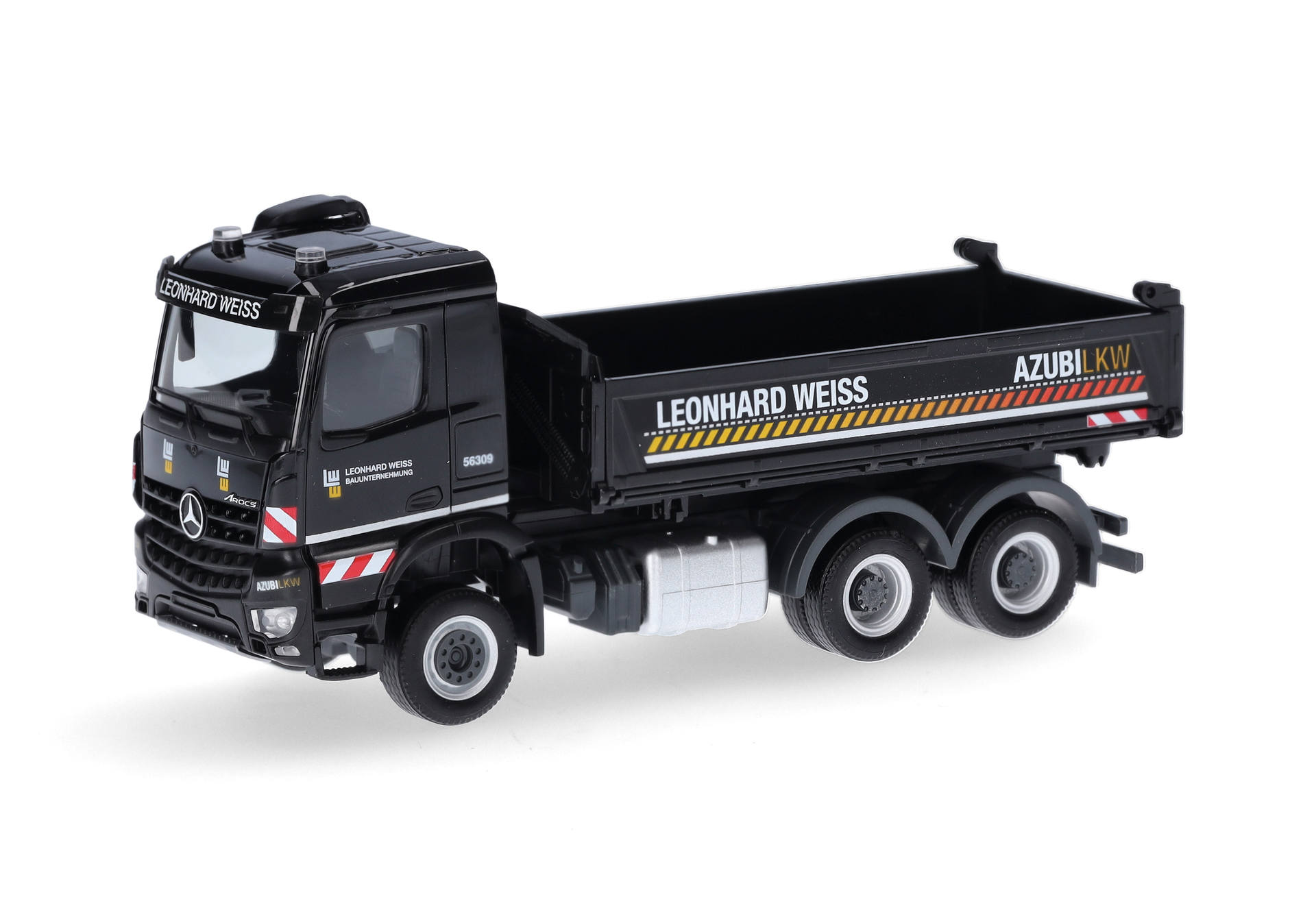 Mercedes-Benz Arocs M 3-way dumper truck 3axles "Leonhard Weiss"