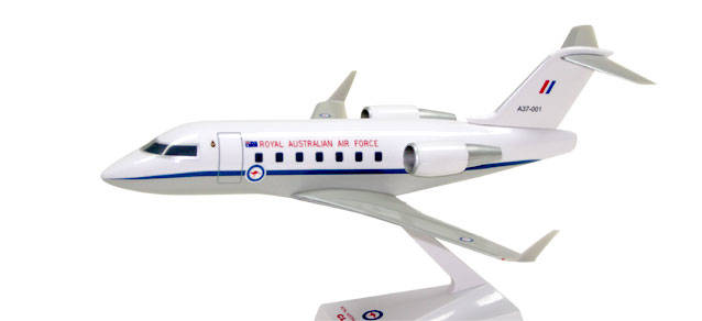 Royal Australian Air Force Bombardier Challenger 604. This item comes / came in Wooster branded packaging.