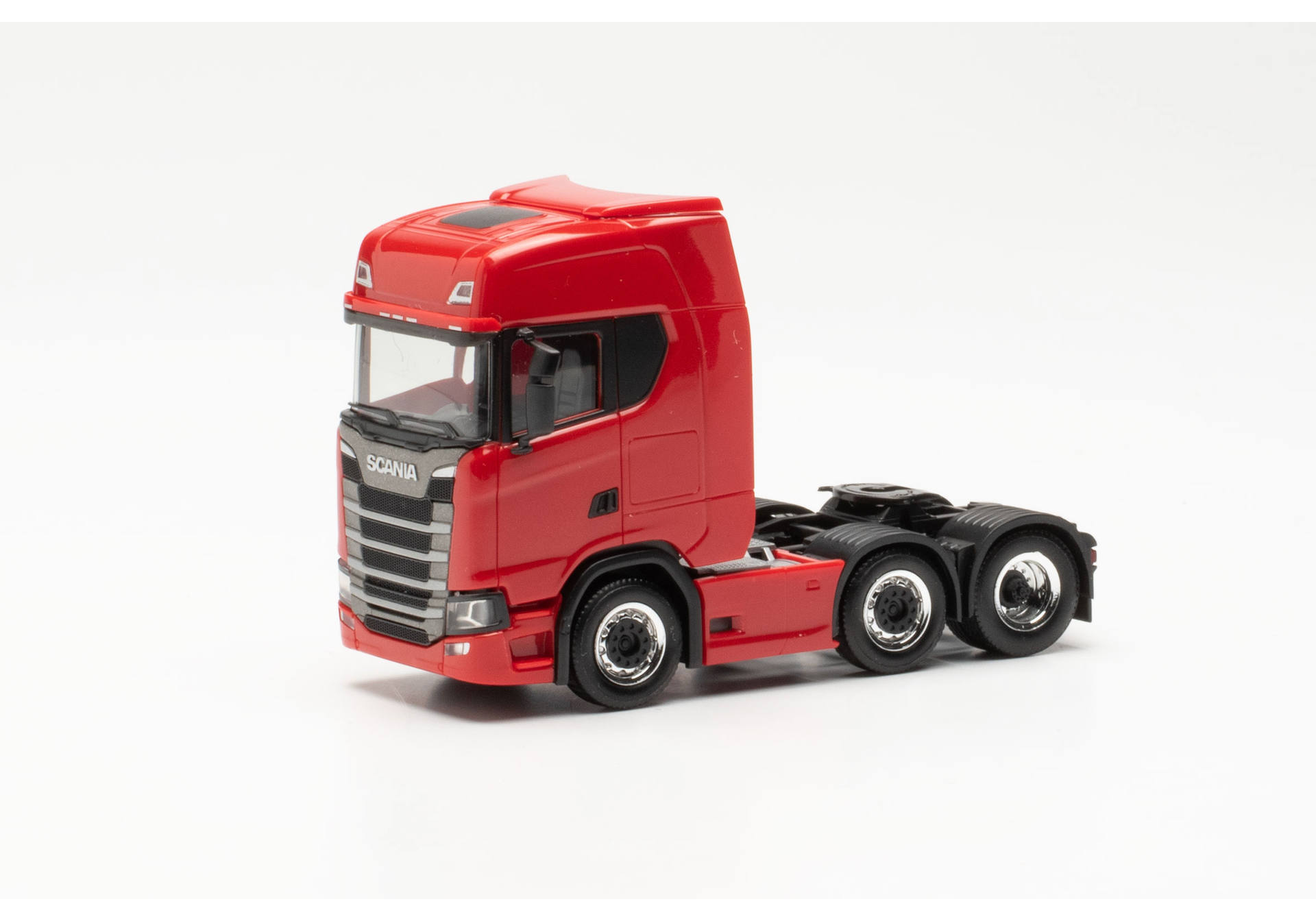 Scania CS 20 HD rigid tractor 3axles, red