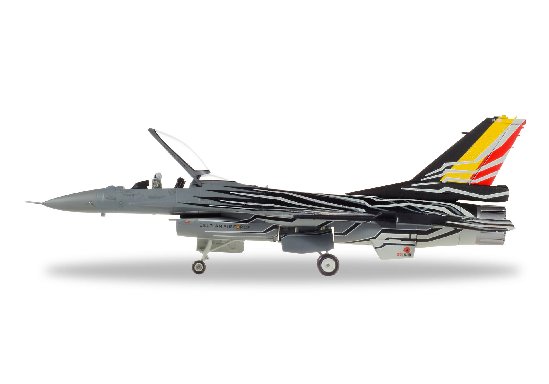 Belgian Air Force Lockheed Martin F-16AM Fighting Falcon - F-16 Solo Display Team