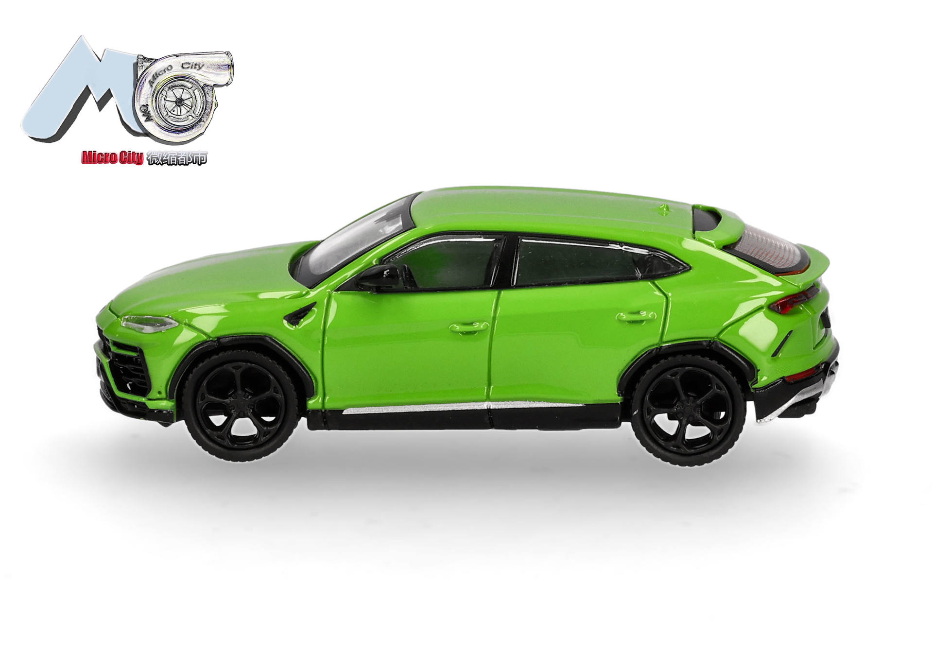 MicroCity: Lamborghini Urus, green