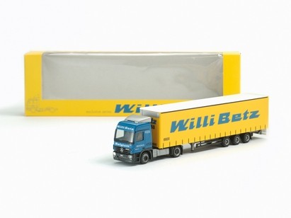Mercedes-Benz Actros L '02 Curtain Plano Satta Train Special Cardon