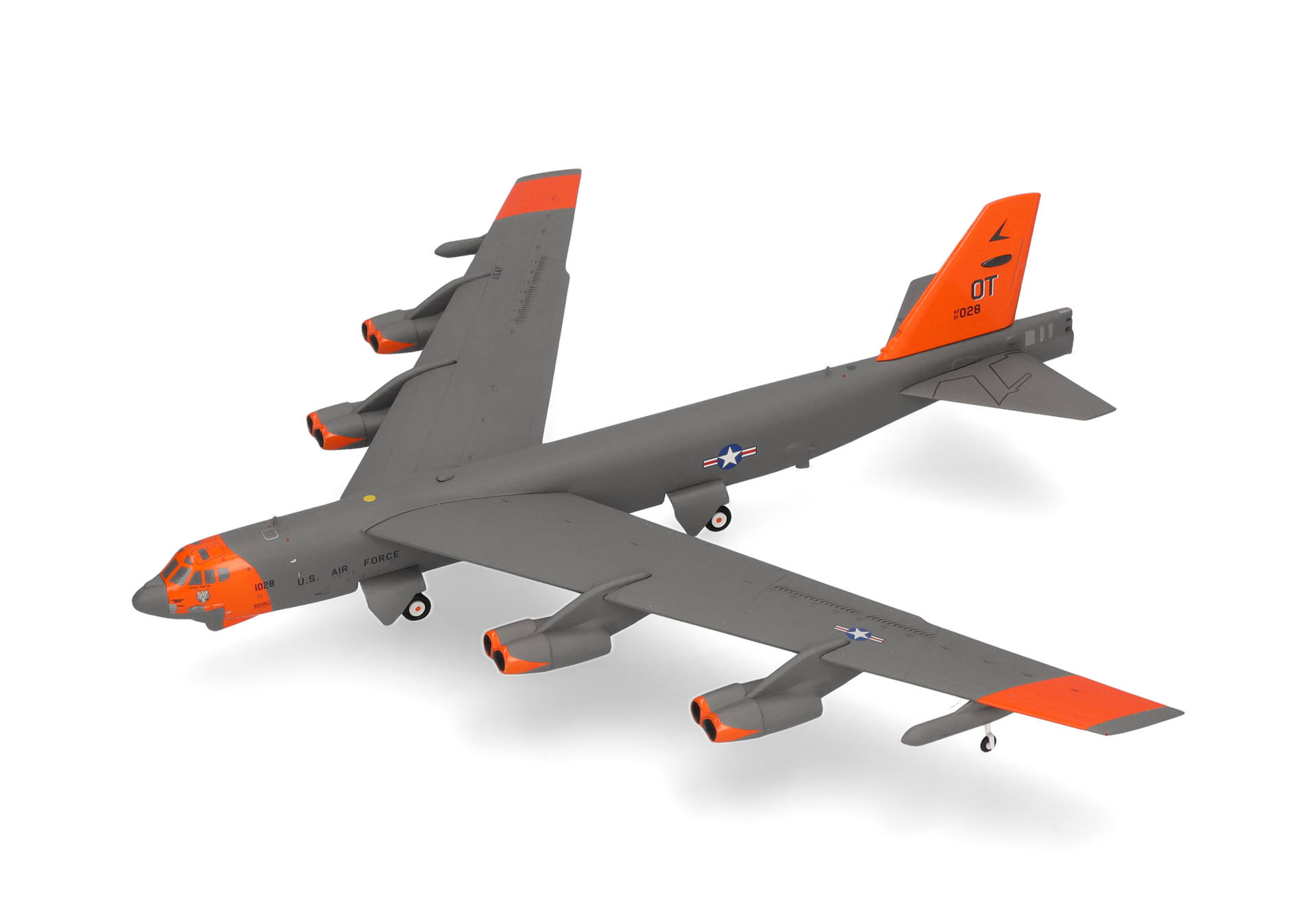 U.S. Air Force Boeing B-52H Stratofortress - 49th Test and Evaluation Sqn - "Test orange" livery