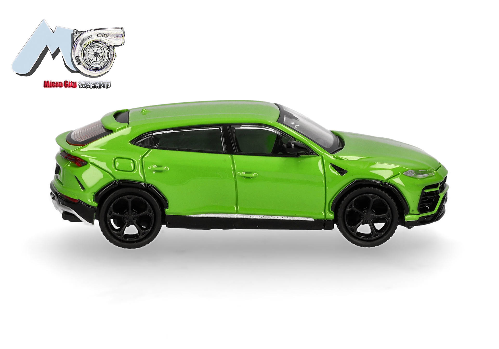 MicroCity: Lamborghini Urus, green