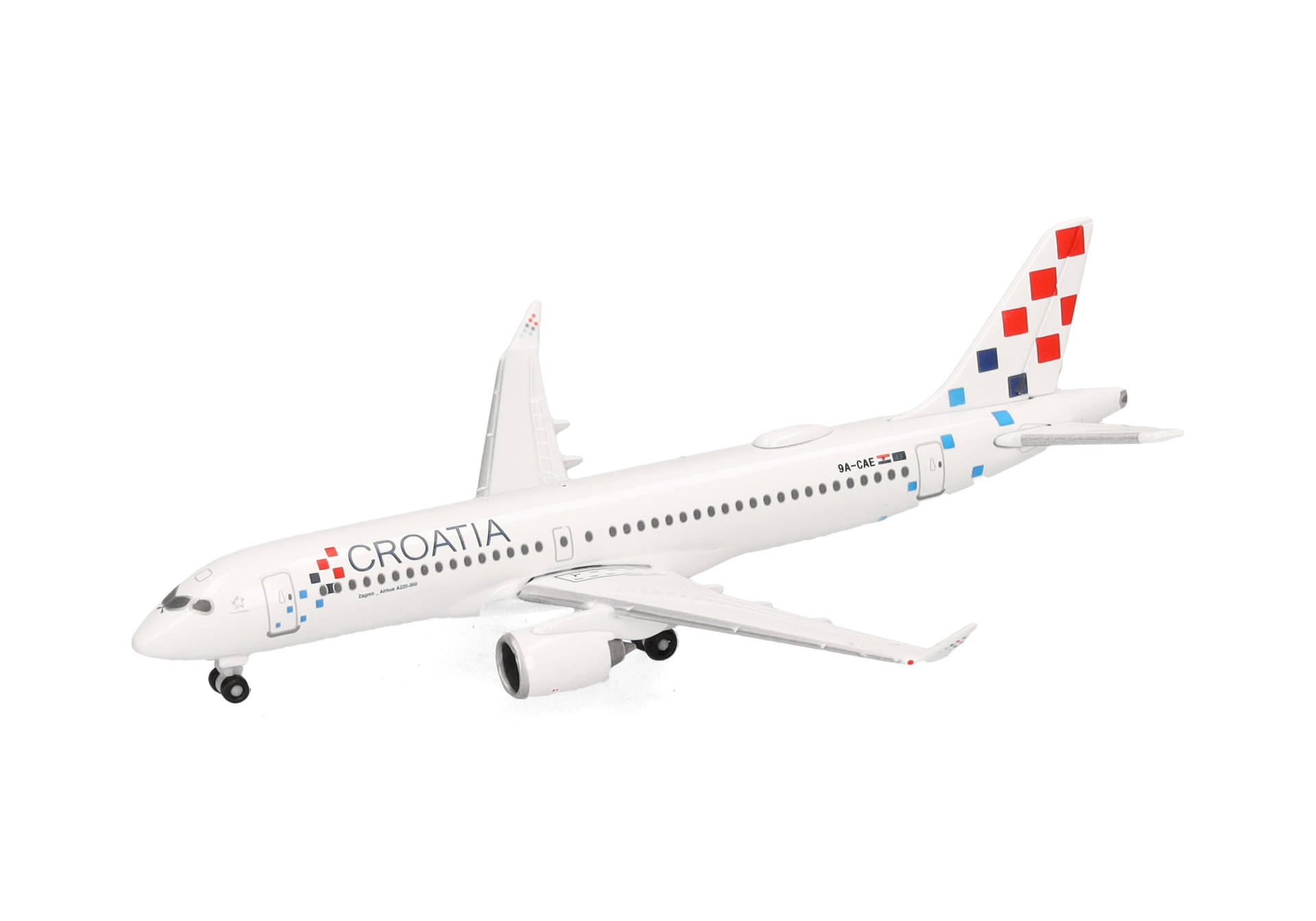 Croatia Airlines Airbus A220-300 - 9A-CAE "Zagreb"